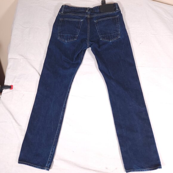 Agave Denimsmith Maverick Classic Straight Blue Jeans Mens Size 36 Button Fly - Picture 2 of 16